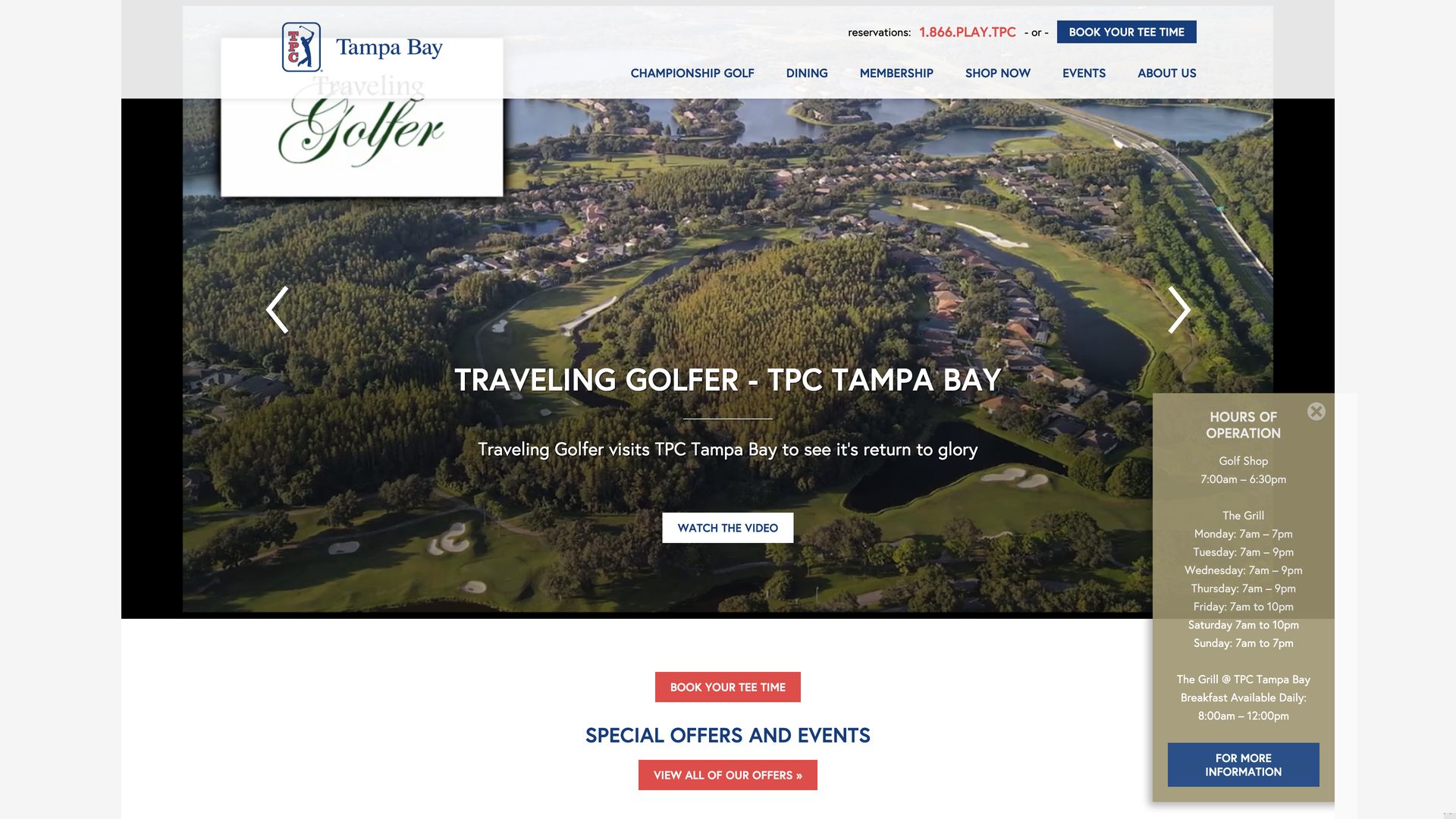 Golf Course Company TPC Tampa Bay