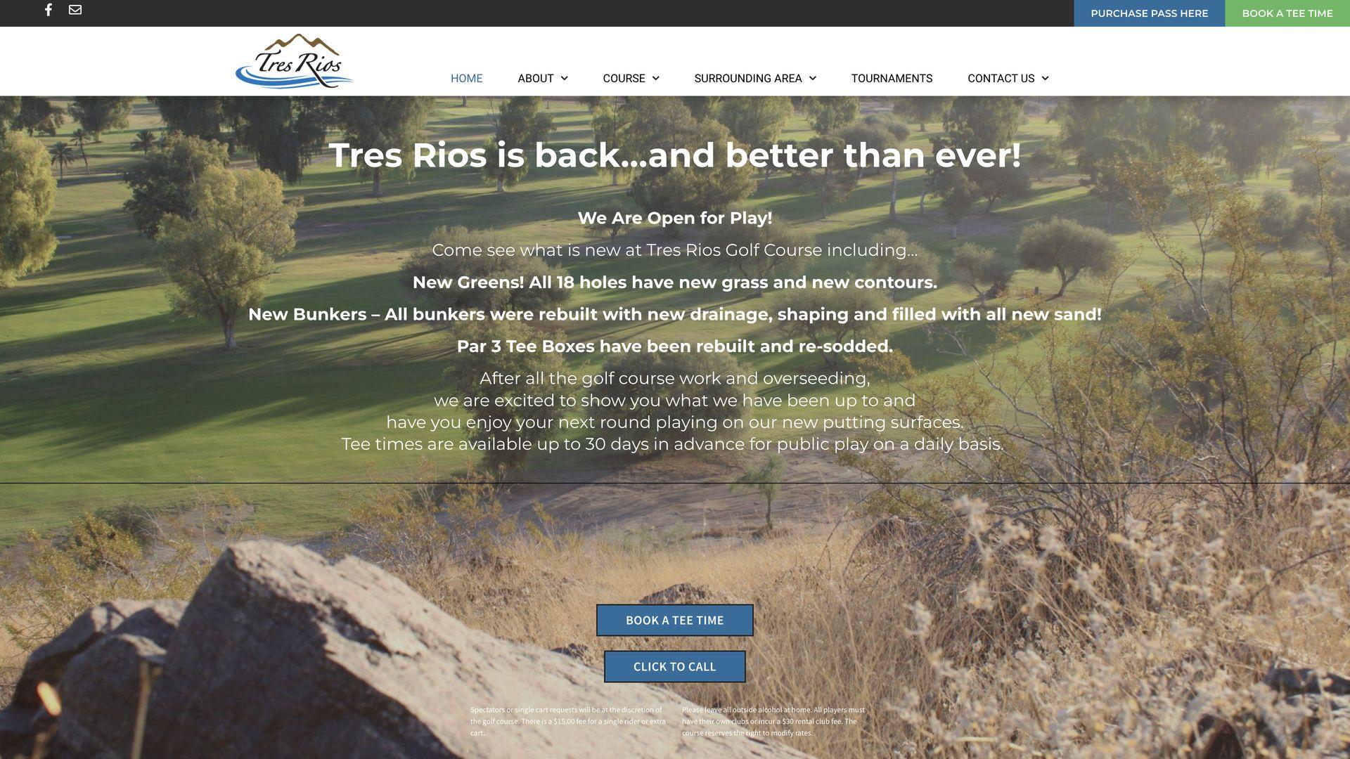 Golf Course Company Tres Rios Golf Course