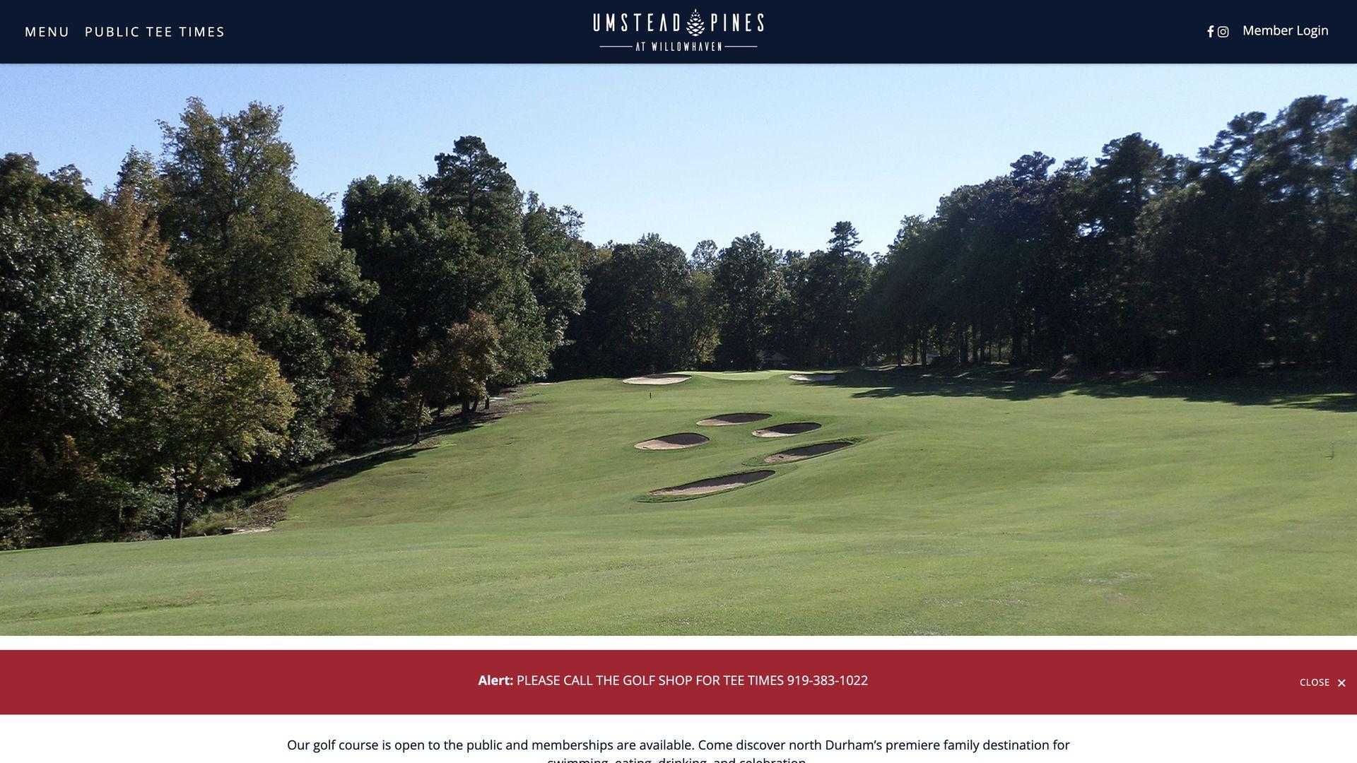 Golf Course Company Umstead Pines @ Willowhaven Golf & Swim Club