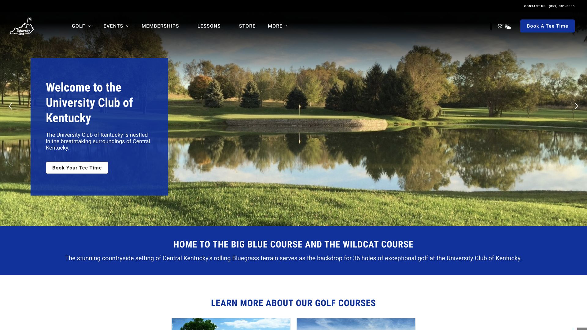 Golf Course Company University of Kentucky Golf Course