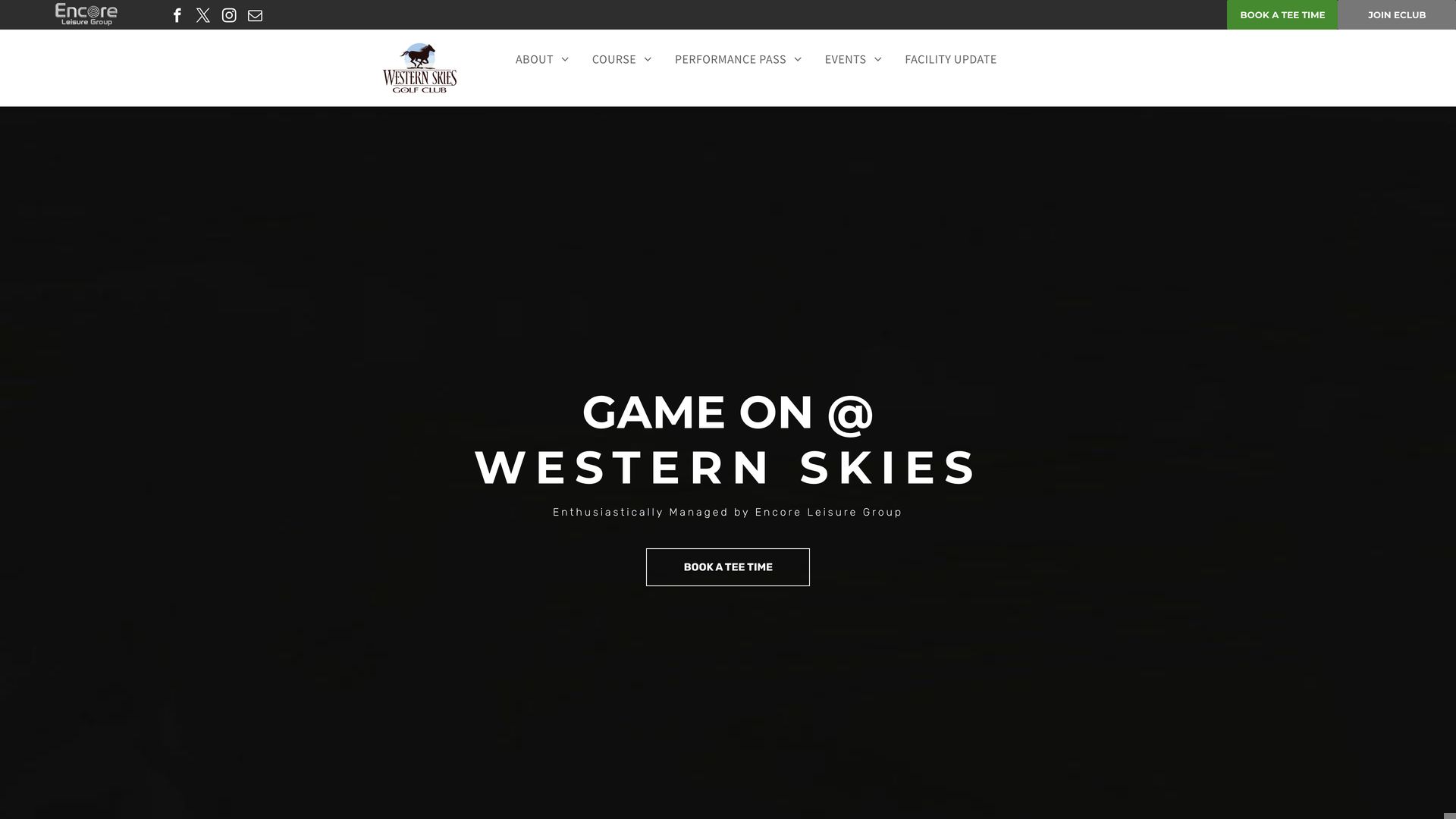 Golf Course Company Western Skies