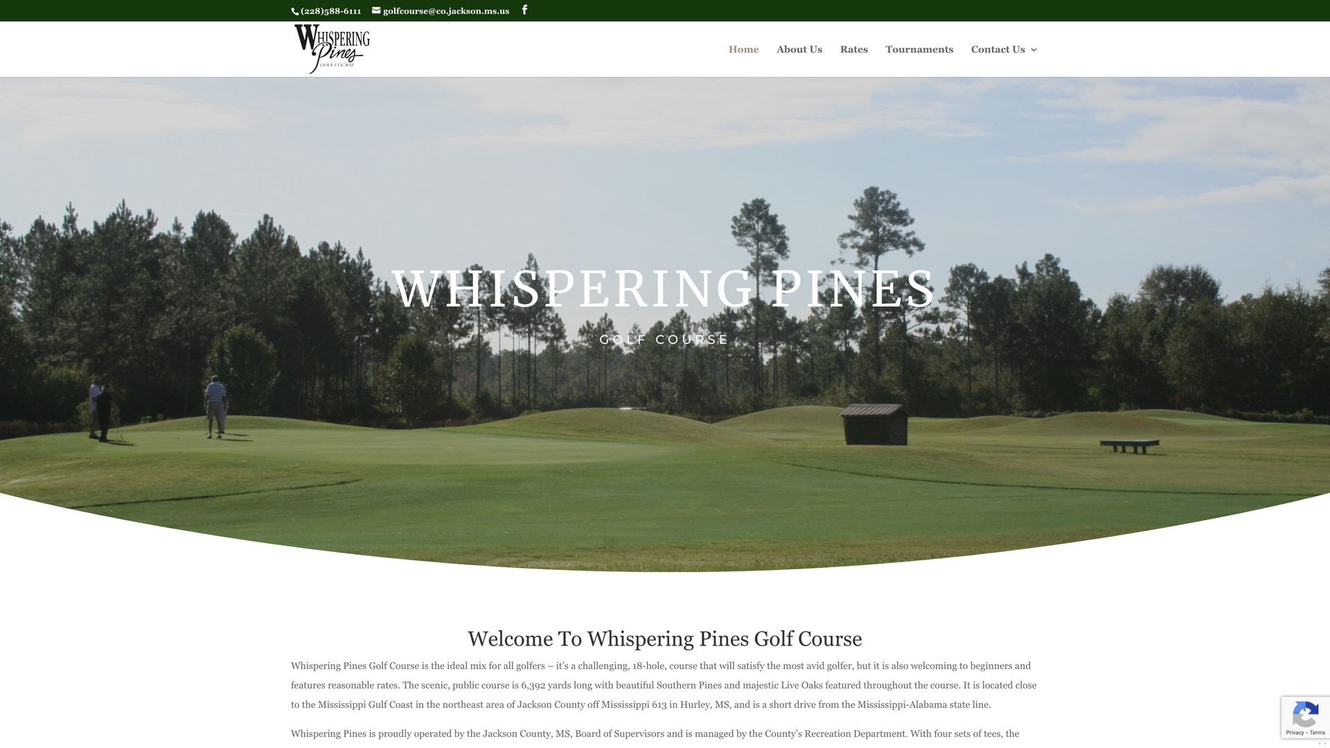 Golf Course Company Whispering Pines Golf Course