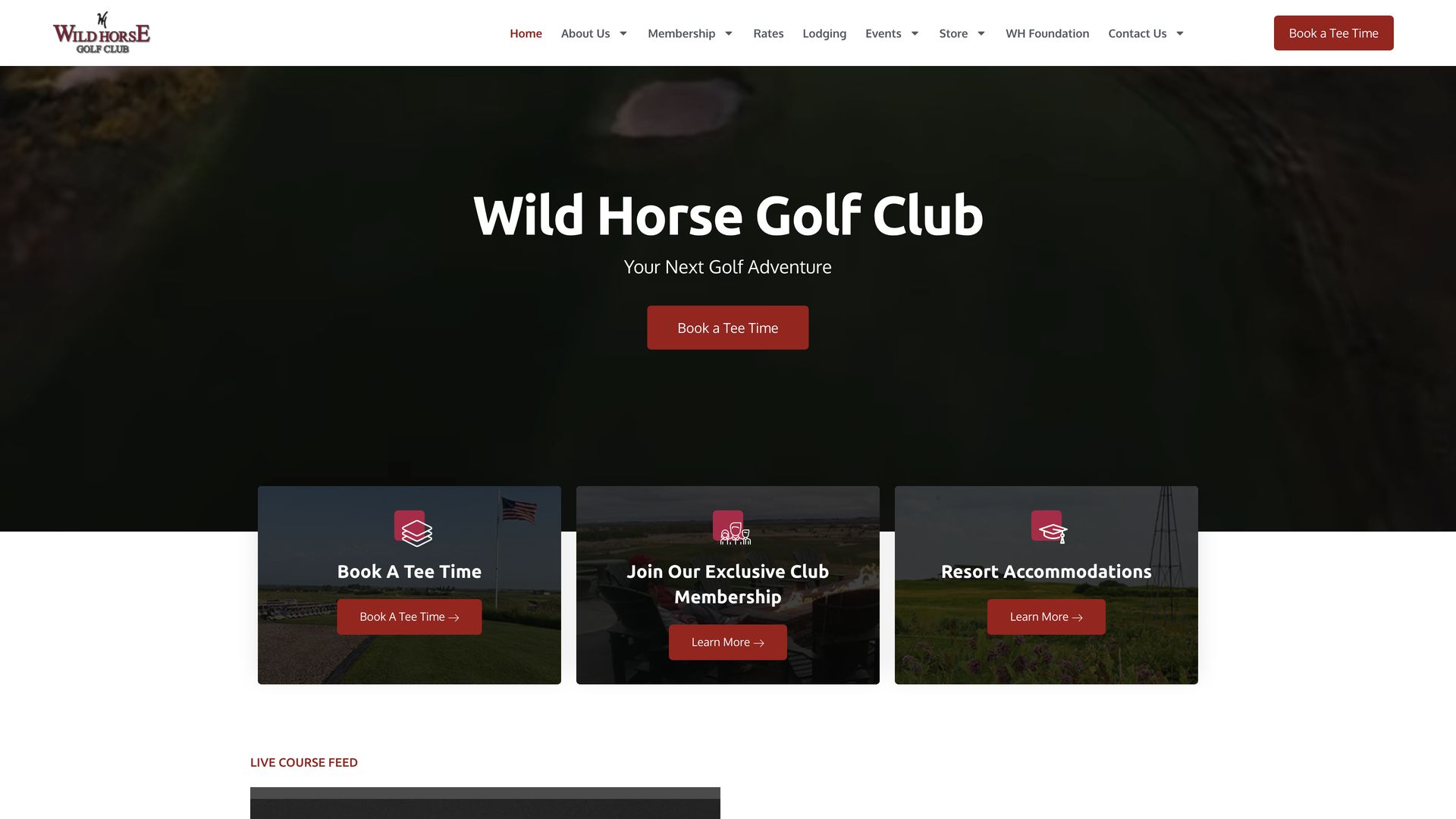 Golf Course Company Wild Horse Golf Club