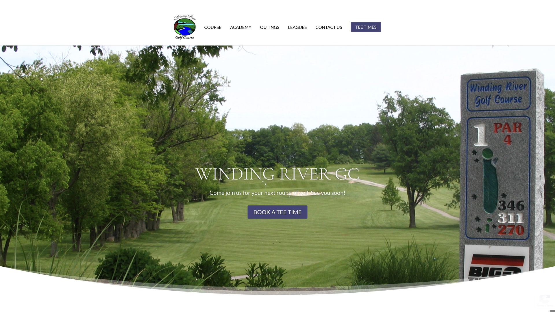 Golf Course Company Winding River Golf Course