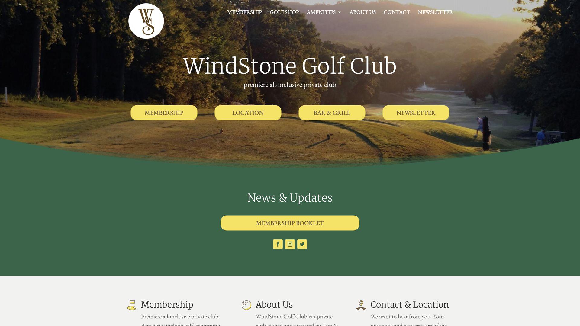 Golf Course Company WindStone Golf Club