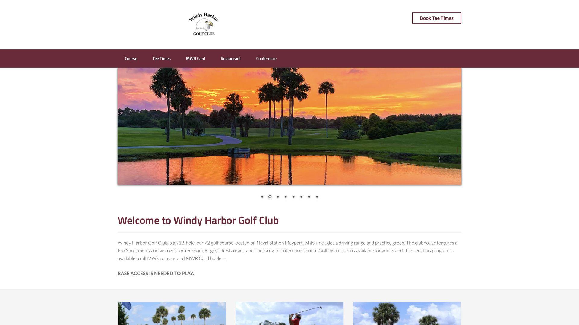 Golf Course Company Windy Harbor Golf Club