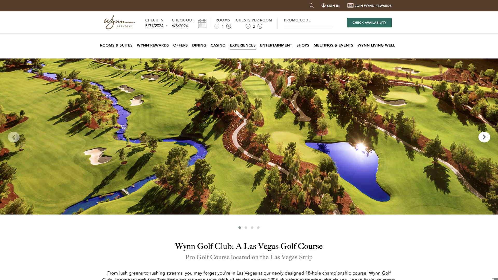 Golf Course Company Wynn Golf Club